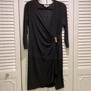 Black strait dress